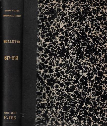 United States Geological Survey Bulletin 617, 618, 619 - copertina