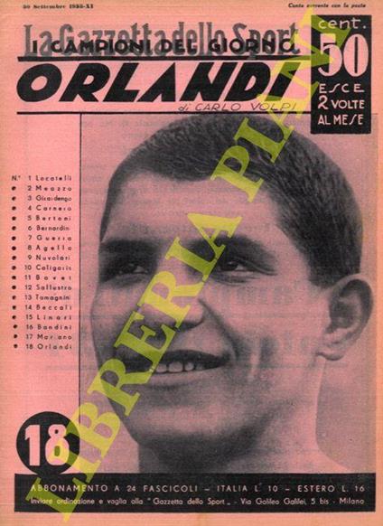 Orlandi - Carlo Volpini - copertina
