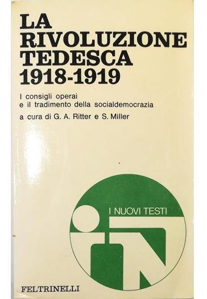 La rivoluzione tedesca 1918-1919 - copertina