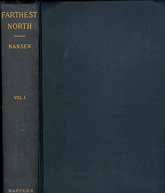Farthest North - Fridtjof Nansen - copertina