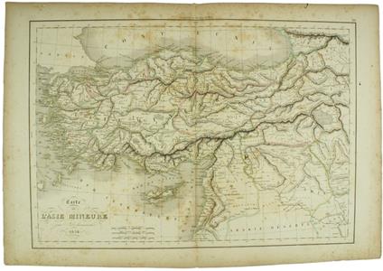 Carte De L'Asie Mineure - 1838 - copertina