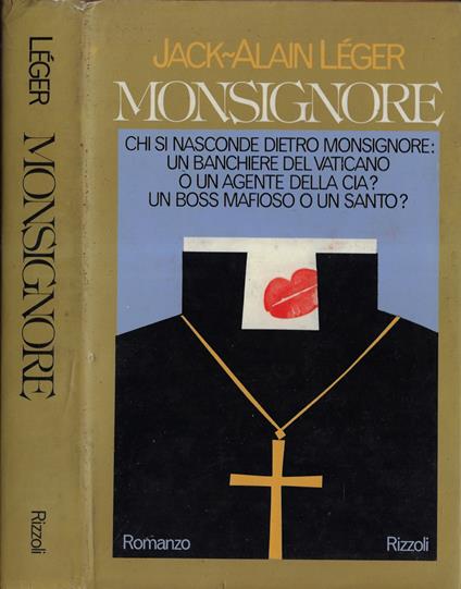 Monsignore - Jack-Alain Léger - copertina