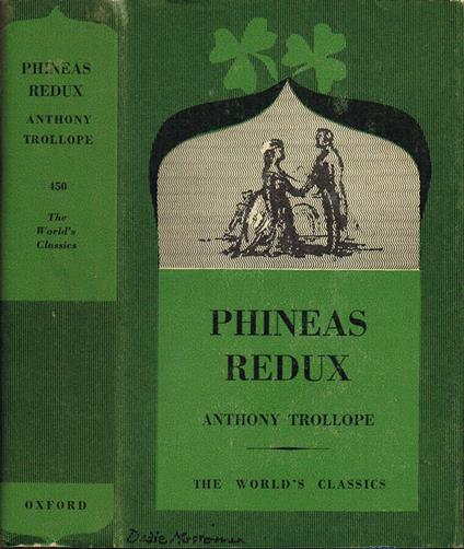 Phineas Redux - Anthony Trollope - copertina