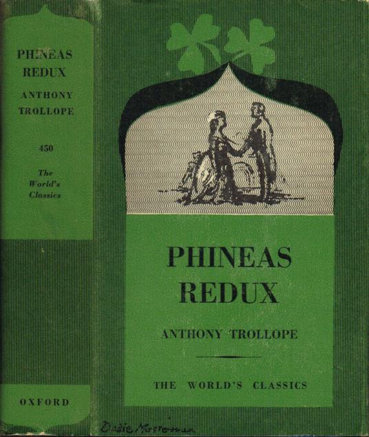 Phineas Redux - Anthony Trollope - copertina