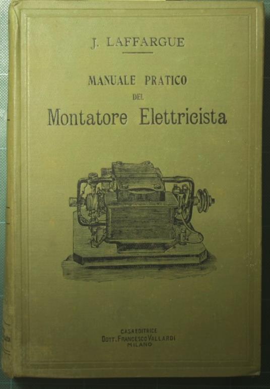 Manuale pratico del montatore elettricista - copertina