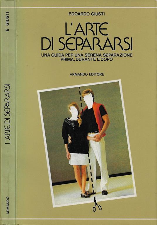 L' arte di separarsi - Edoardo Giusti - copertina