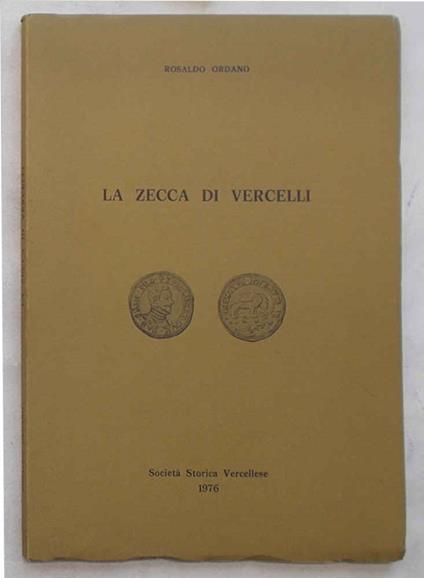 La Zecca di Vercelli - copertina