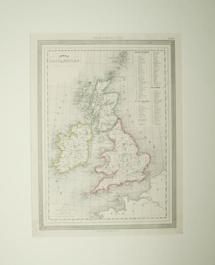 Carta delle Isole Britanniche - copertina