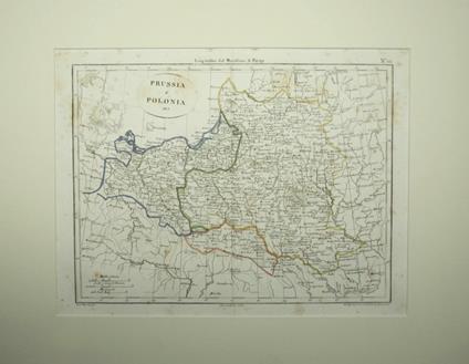 Atlante Universale portatile - Carta della Prussia e Polonia - copertina