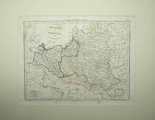 Atlante Universale portatile - Carta della Prussia e Polonia - copertina