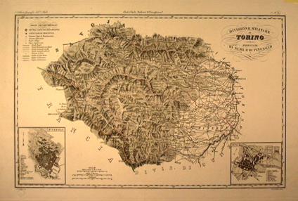 Divisione militare di Torino. Provincie di Susa e di Pinerolo - copertina