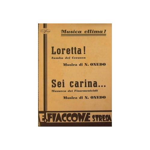 Loretta ( samba del corason ) - Sei carina ( mazurca dei fisarmonicisti ) - copertina