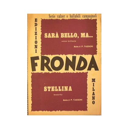 Sarà bello ma ( valzer brillante ) - Stellina ( mazurka ) - copertina