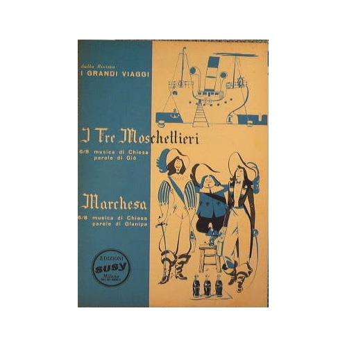 I tre moschettieri ( 6/8 ) - Marchesa ( 6/8 ) - copertina