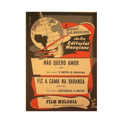 Nao Quero Amor ( bajon ) - Fiz a cama na varanda ( bajon lento ) - copertina