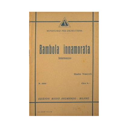 Bambola innamorata ( intermezzo ) - Italo Pucci - copertina