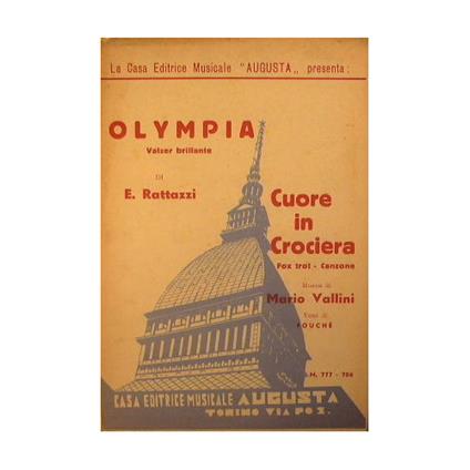 Olympia ( valzer brillante ) - Cuore in crociera ( fox trot canzone ) - copertina