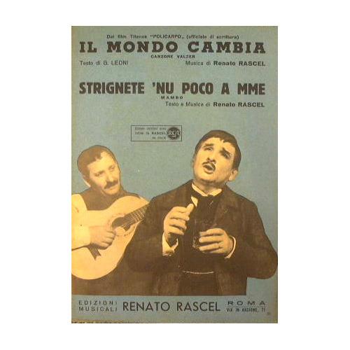 Il mondo cambia ( canzone valzer ) - Strignete nu poco a mme ( mambo ) - copertina