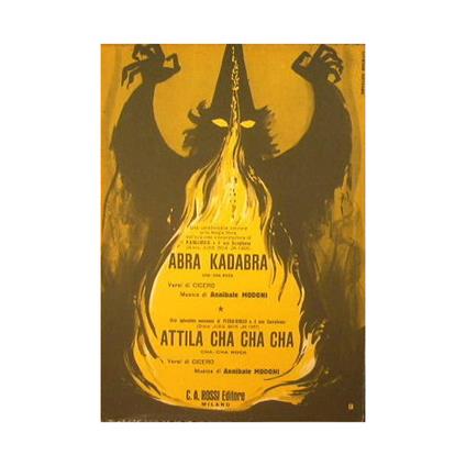 Abra Kadabra ( cha cha rock ) - Attila cha cha cha ( cha cha rock ) - copertina