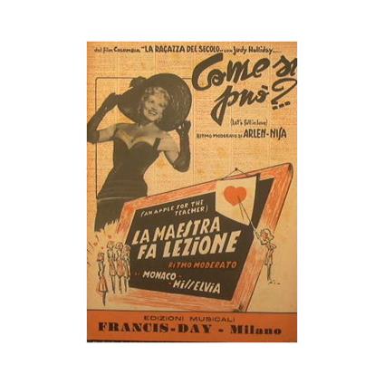 Come si può? ( let's fall in love ) ( ritmo moderato ) - La maestra fa lezione ( ritmo moderato ) - copertina