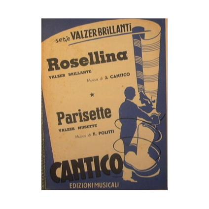 Rosellina ( valzer brillante ) - Parisette ( valzer musette ) - copertina