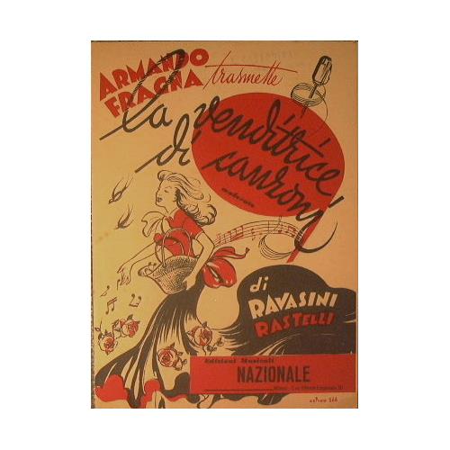 La venditrice di canzoni - copertina