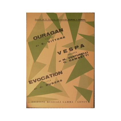 Ouragan + Vespa + Evocation - copertina