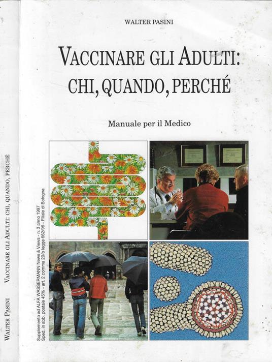 Vaccinare gli adulti: chi, quando, perché - Walter Pasini - copertina