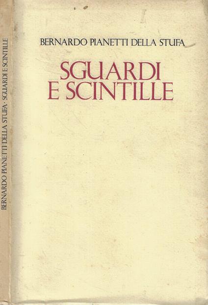 Sguardi e scintille - copertina