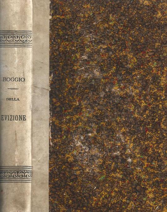 Della evizione negli atti traslativi di diritti e specialmente nella vendita - Giuseppe Boggio - copertina