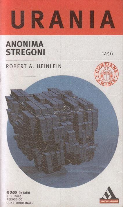 Urania 1456 Anonima Stregoni - Robert A. Heinlein - copertina