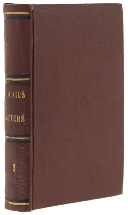 The Letters Of Junius. Volume Ii - Francis Sir Philip - Malepeyre, The British Prose Writers... By J.W. Lake, - 1822 - copertina