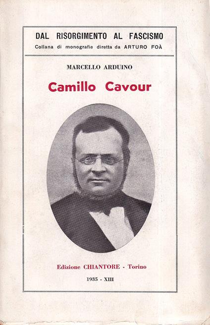 Camillo Cavour - Marcello Arduino - copertina
