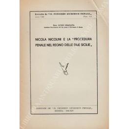 Nicola Nicolini e la procedura penale nel Regno delle Due Sicilie - Luigi Granata - copertina