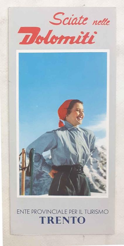 Sciate nelle Dolomiti - copertina