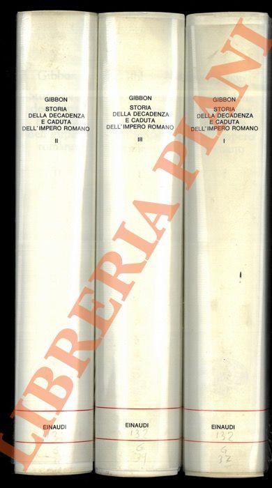 Storia della decadenza dell’impero romano - Edward Gibbon - copertina