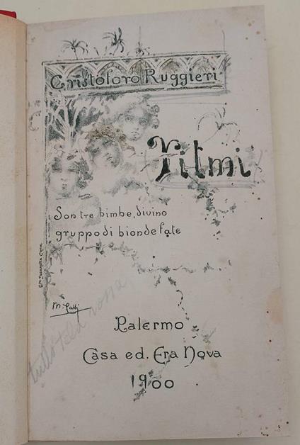 Ritmi (1900) - copertina
