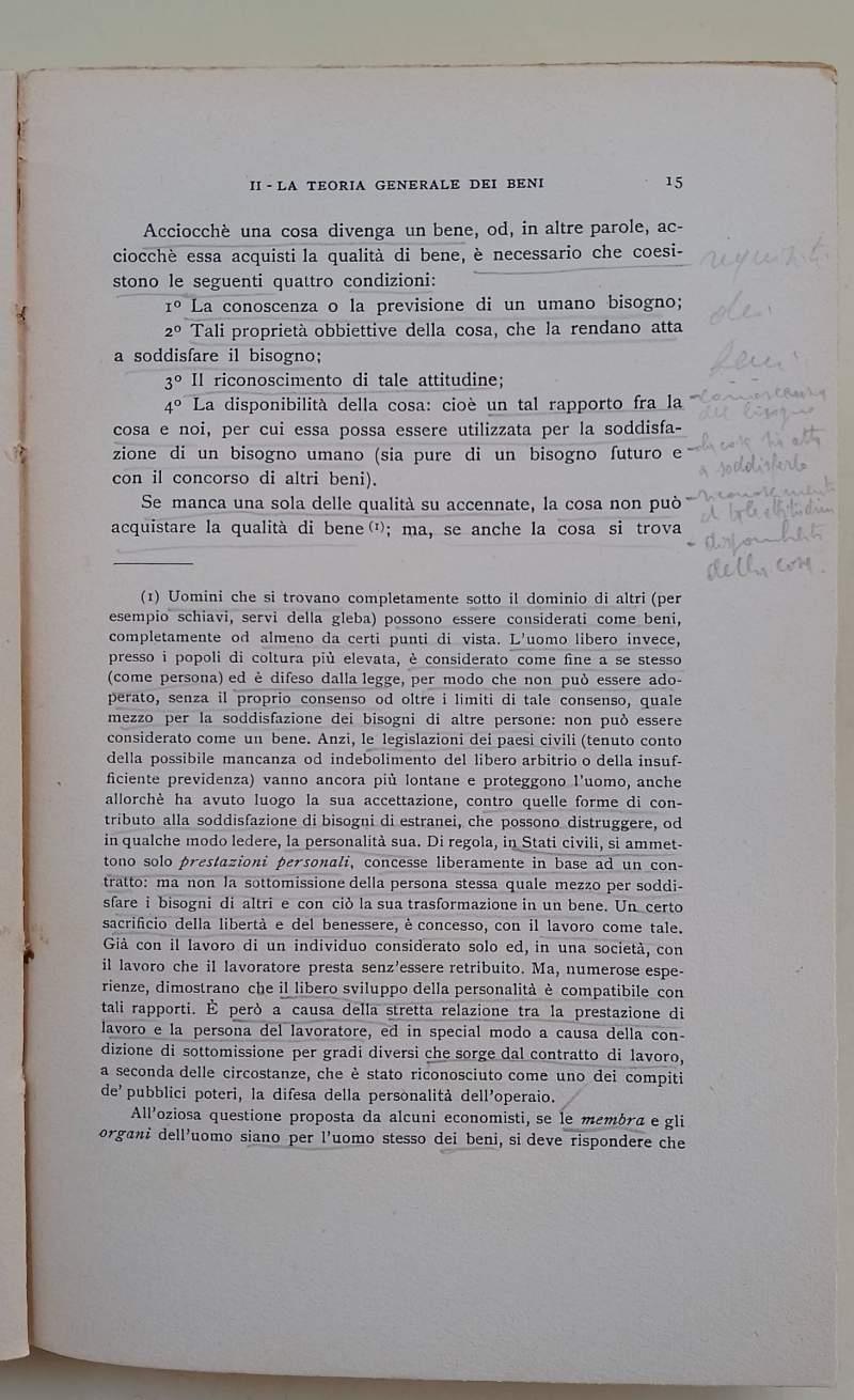 Principi Fondamentali Di Economia Politica( 1925)