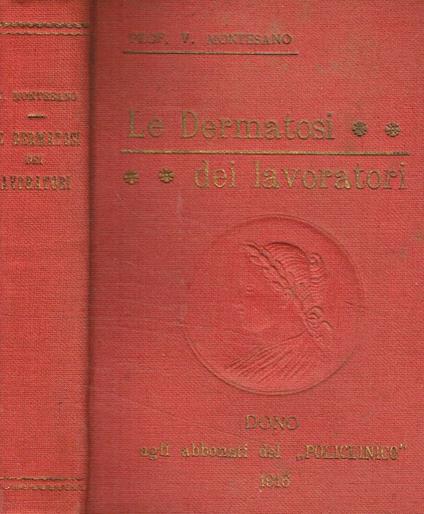 Le dermatosi dei lavoratori - Montesano - copertina