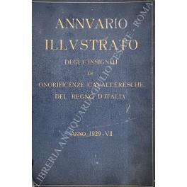 Annuario illustrato degli insigniti di onorificenze cavalleresche del Regno di Italia e di ordini equestri pontifici - Aniello Cerreto - copertina