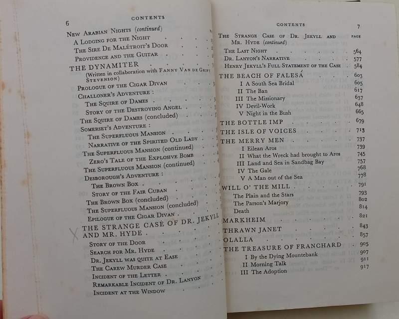 The Sories Of Robert Lois Stevenson