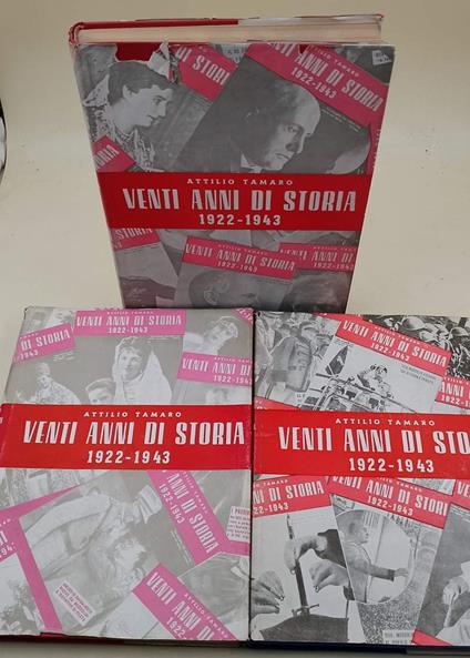 Venti Anni Di Storia-3 Voll.  - Attilio Tamaro - copertina