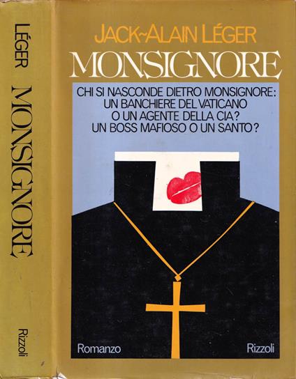 Monsignore - Jack-Alain Léger - copertina