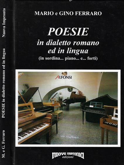 Poesie in dialetto romano ed in lingua - copertina