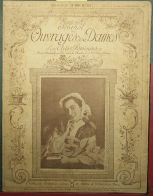 Journal des ouvrages de dames et des arts feminins - 1 Septembre 1904 - copertina