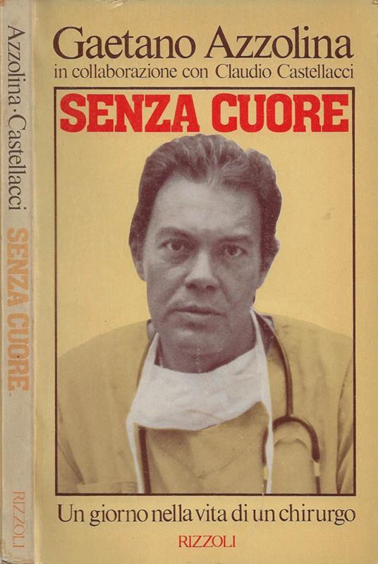Senza cuore - Gaetano Azzolina - copertina