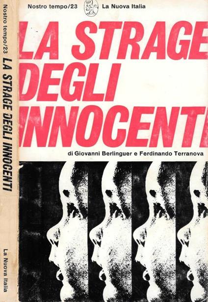 La strage degli innocenti - Giovanni Berlinguer - copertina