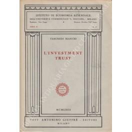 L' investment trust - Tancredi Bianchi - copertina