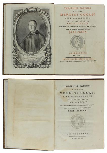 Merlini Cocaii Opus Macaronicum, Notis Illustratum, Cui Accessit Vocabularium Vernaculum, Etruscum, Et Latinum, Editio Omnium Locupletissima - copertina