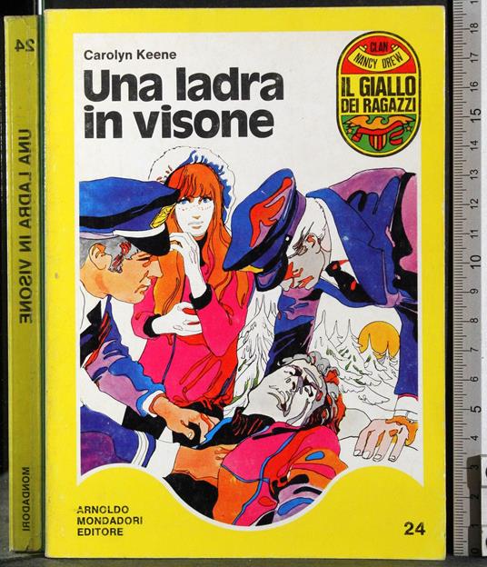 Una ladra in visione - Carolyn Keene - copertina